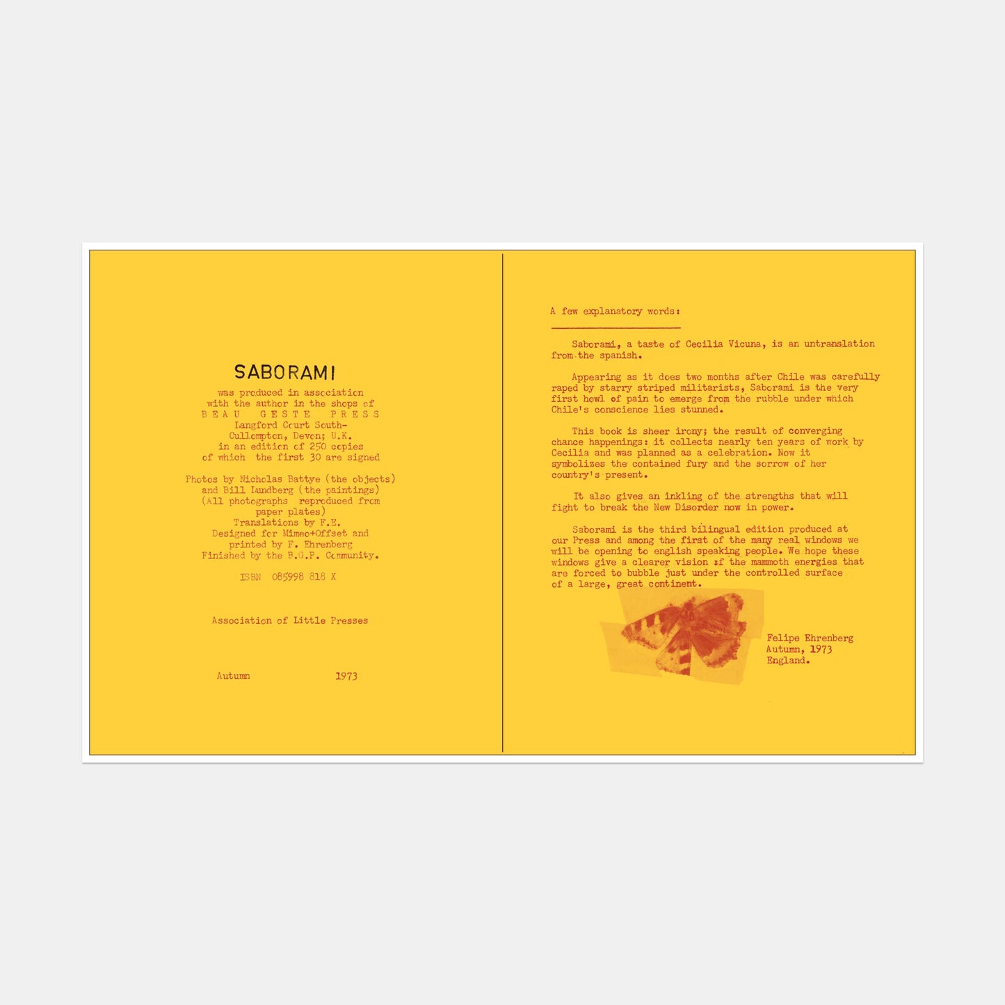Saborami: Expanded facsimile edition