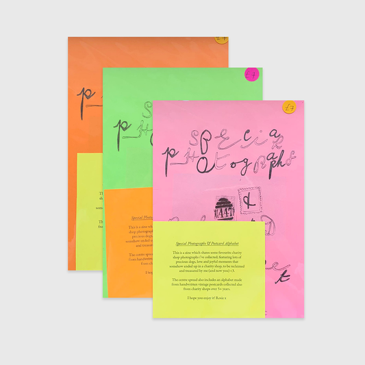 special photographs & postcard alphabet