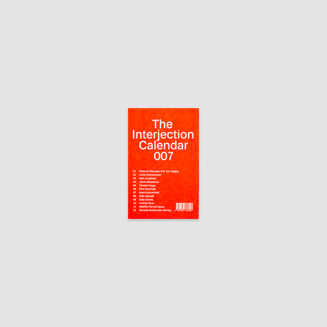 The Interjection Calendar 007