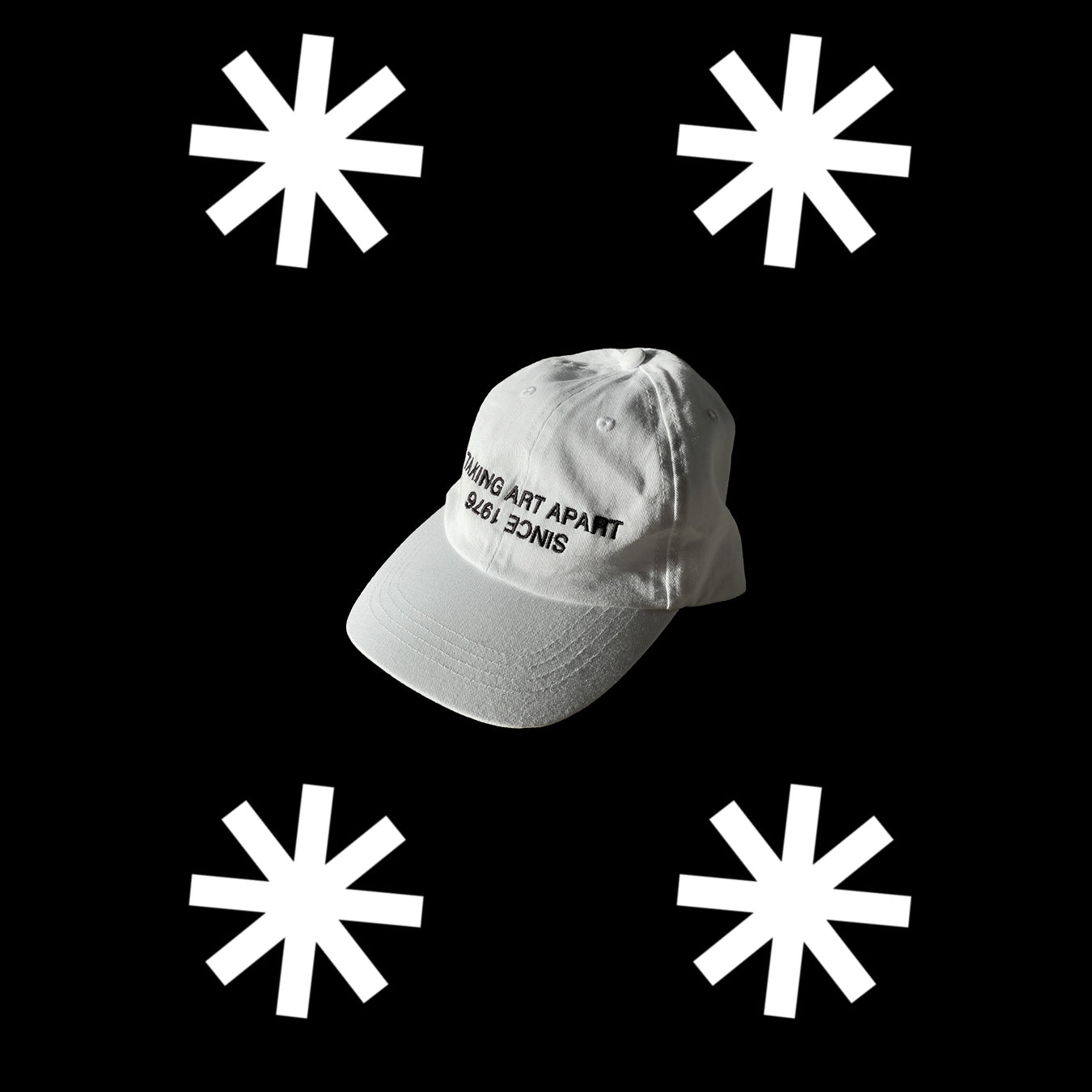 TAKING ART APART SINCE 1976 CAP