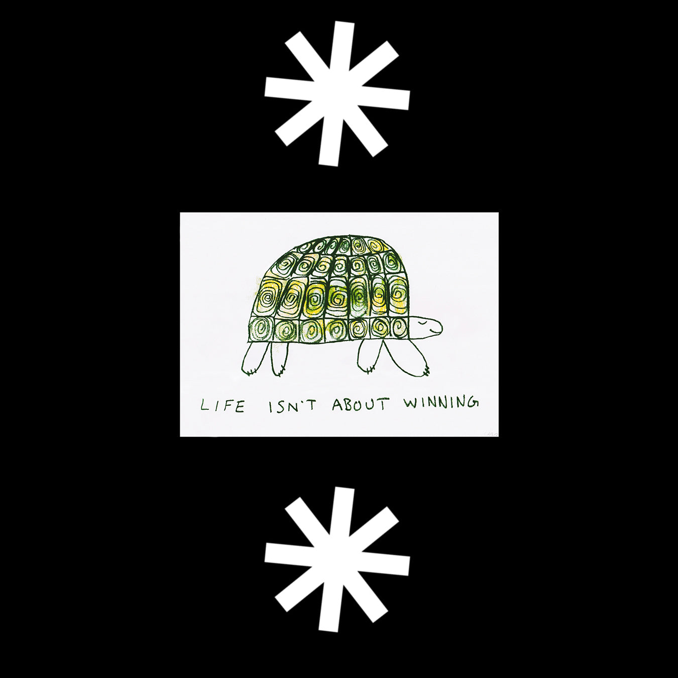 Life Isn't About Winning A3 Poster